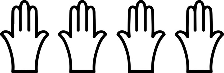 “Ornamental Tulip and Pomegranate Motif Vector Icons”
