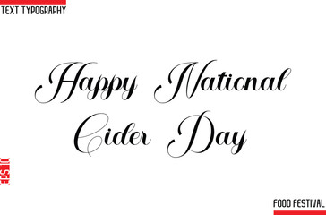 Happy National Cider Day.eps