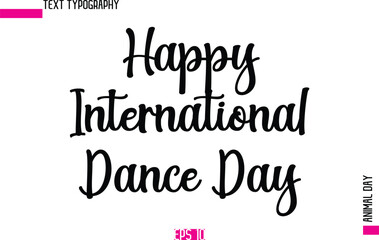 Happy International Dance Day.eps