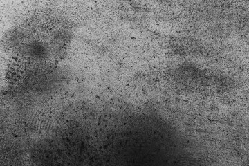 Obraz premium scratch overlay, aged surface texture, gray background, black scratches and noise on white wall