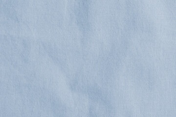 Pastel light blue cottton fabric canvas background of burlap natural fabric cloth  texture in cyan teal pale for wallpaper and design backdrop