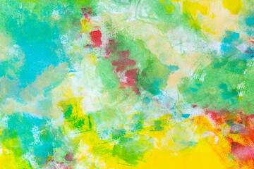 カラフルな色で塗られた背景	