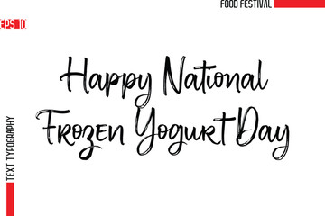Happy National Frozen Yogurt Day.eps