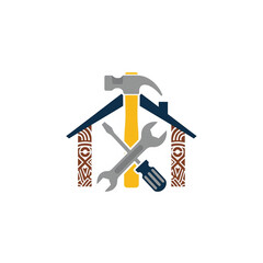 The Digital Handyman's Shield - Created in Adobe Illustrator