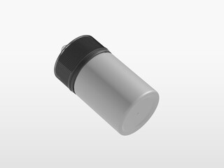 Blank Liquid Vape Packaging Mockup 3D Rendering