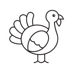 Fototapeta premium vector illustration of a duck