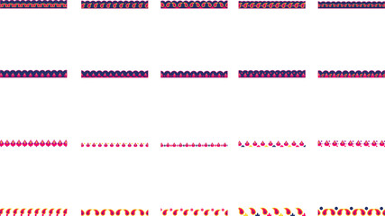 Decorative Diwali Border