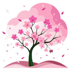 Fototapeta premium cherry blossom tree