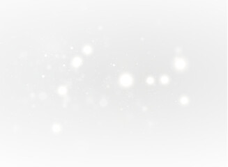 Bright Dust Flare with Glitter Isolated PNG