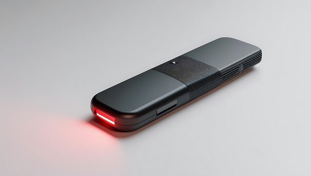 Presenter remote with laser pointer