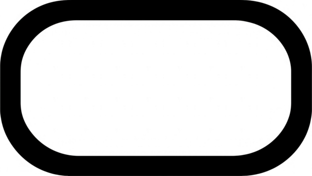 Oval frame of blurred light trails on a black background