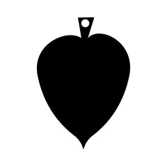 Kitchen board vector icon. Serving Board illustration sign. Meat board symbol or logo.