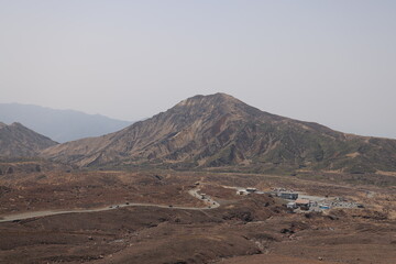 March 25 2025 Expansive Rocky Landscape Under Clear Sky and Open Surroundings, Japan