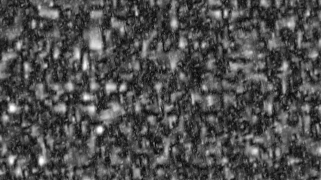 Television static screen effect. Abstract dark gray noise motion graphics seamless background. Digital art glitch motion. Dark gray noise texture seamless loop for broadcast design.
