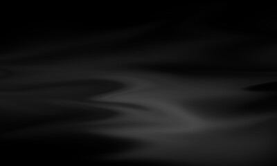 Black Flowing Abstract Background – Soft Smoke Wave Texture