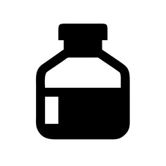 Bottle Sealed Container Icon Design