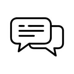 Bubble Chat Message Icon Design