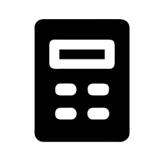 Calculator Numeric Input Icon Design