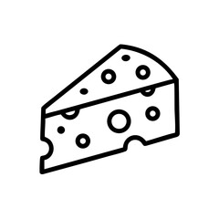 Cheese Dairy Slice Icon Design