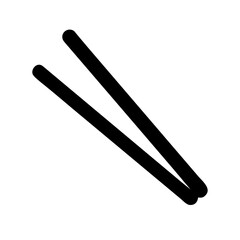 Chopsticks Food Utensil Icon Design