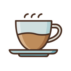 Espresso Coffee Cup Icon Design