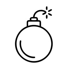 Grenade Explosive Weapon Icon Design