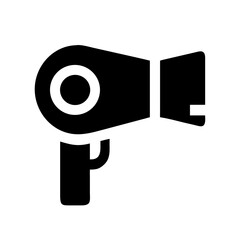 Hairdryer Electric Blow Dryer Icon Design