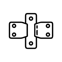 Hinge Metal Joint Hardware Icon Design