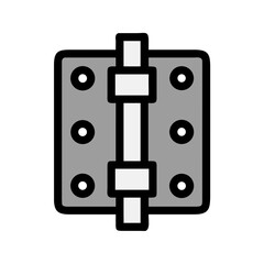 Hinge Metal Joint Hardware Icon Design