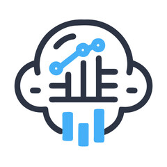 Insights Data Intelligence Icon Design