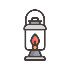 Lantern Portable Light Icon Design