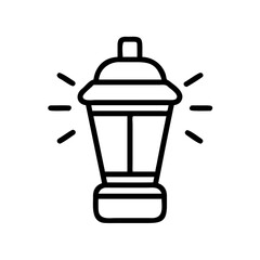 Lantern Portable Light Icon Design