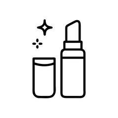 Lipstick Cosmetic Makeup Icon Design