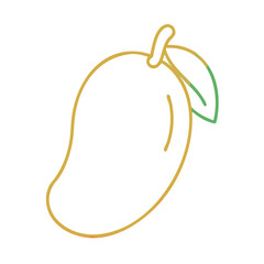 Mango Tropical Fruit Icon Design