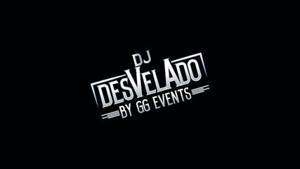 Modern DJ Letter Logo with Text-Based Design and Clean Typeface, Ideal for Personal Branding, Music Producers, DJs, or Creative Businesses. Editable Vector Illustration