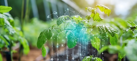 Water-saving drip system connected to cloud-based analytics 