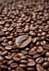 Obraz premium Roasted coffee beans
