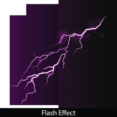 vector illustration of an abstract  flash effect 