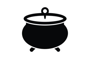 cauldron vector icon