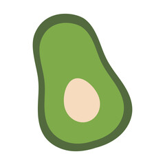 Avocado Free Icon
