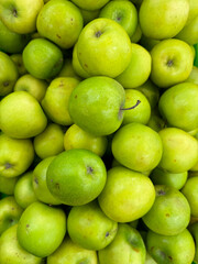 lots of apples to eat as background