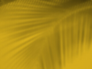 Yellow palm leaf background summer mockup abstract shadow pastel gradient red wall floor backdrop pattern autumn yellow studio card cosmetic summer product wallpaper, mockup interior minimal