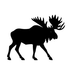 deer silhouette vector