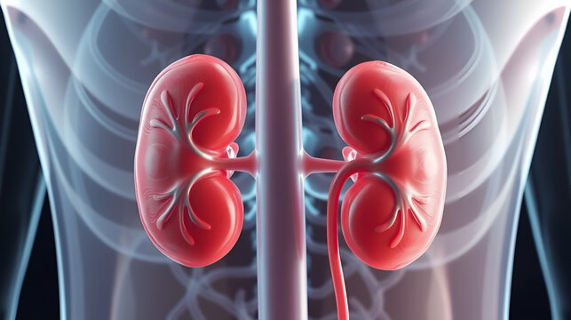 Kidney disease, renal failure, organ damage. Health decline. Kidneys fail under severe stress. Nephron loss decreases urine output. Dialysis necessity impacts daily life.