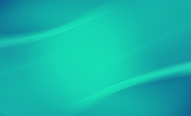 elegant Simple turquoise and blue abstract background for wide banners. Luxurious blue and green background with 3D overlapping layers.