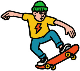 Skateboard design style