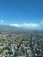 Obraz premium skyline of santiago