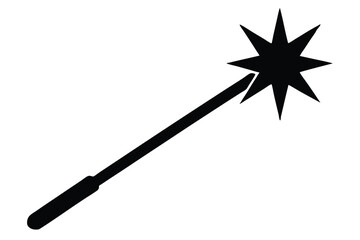 magic wand vector icon