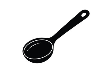 measuring spoon vector icon