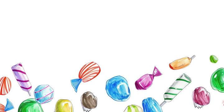 PNG Vintage drawing candy border confectionery accessories ammunition.
